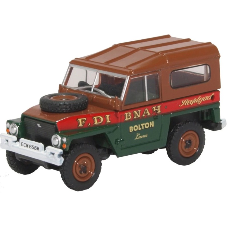 Oxford LRL006 1/76 Land Rover 1/2 Ton Lightweight Hard Top- Fred Dibnah