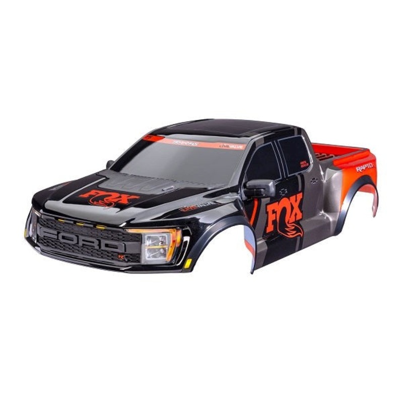 Traxxas 10112-FOX Body Raptor R Fox Complete