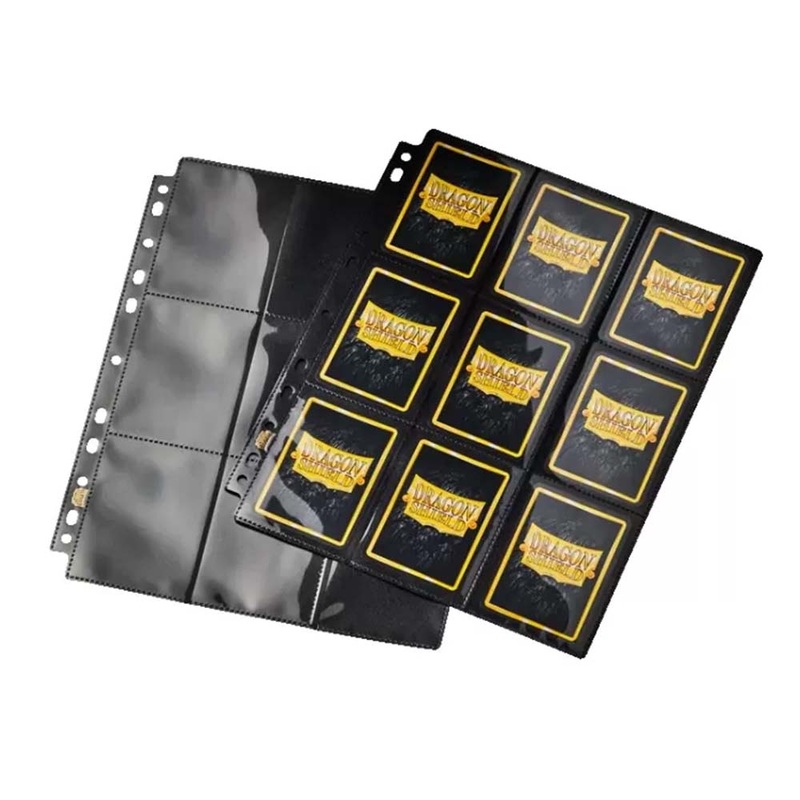 Dragon Shield AT-10308 18-Pocket Pages Clear front (JPN Size)