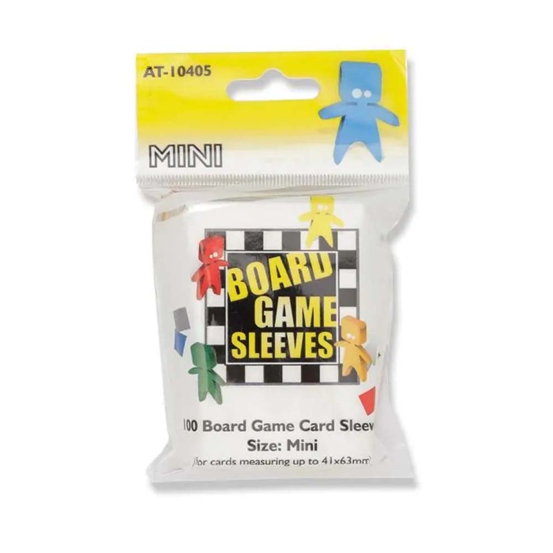 Dragon Shield AT-10405 Board Game Sleeves Clear Mini