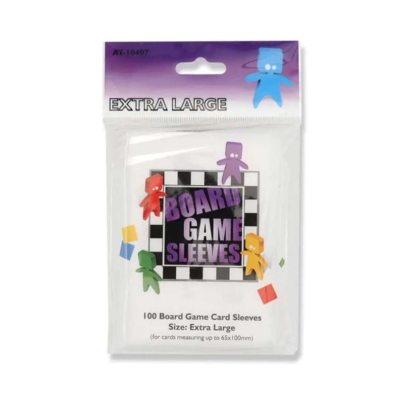 Dragon Shield AT-10407 Board Game Sleeves Clear Extra Large