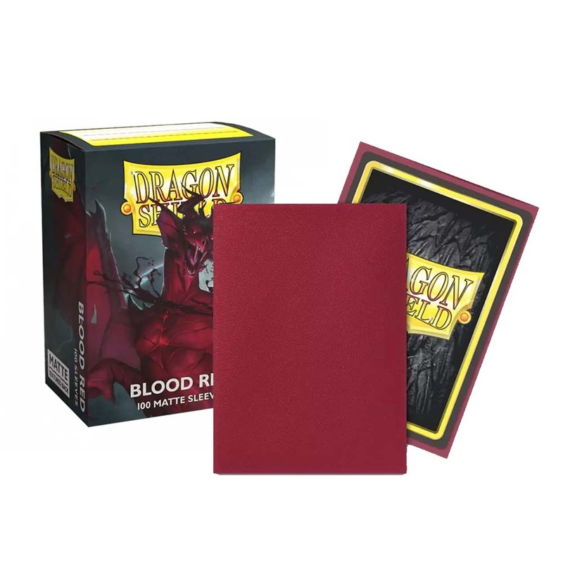 Dragon Shield AT-11050 Sleeves (100) Blood Red Matte