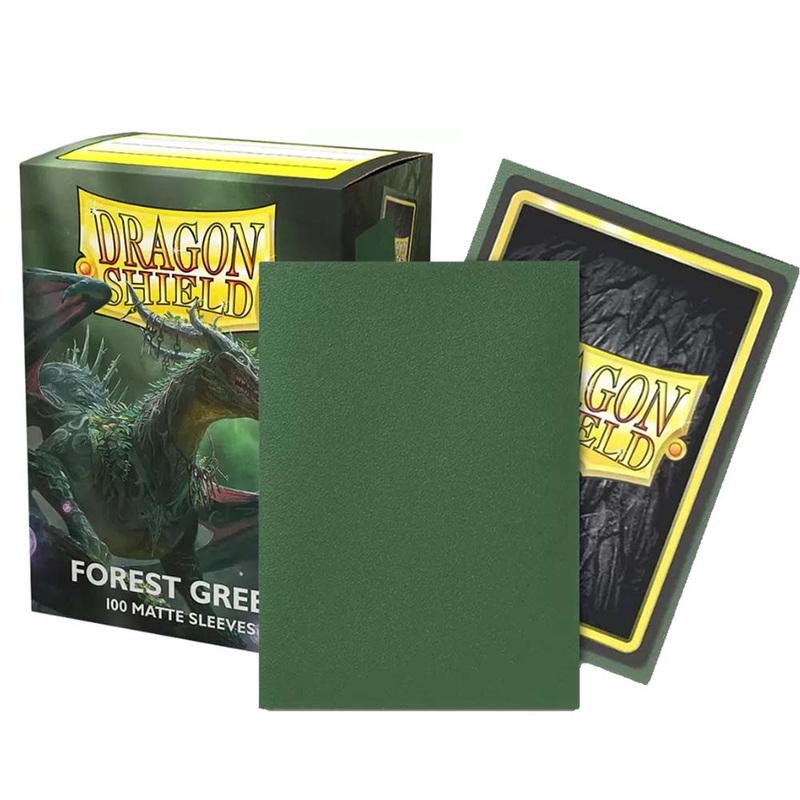 Dragon Shield AT-11056 Sleeves (100) Forest Green Matte