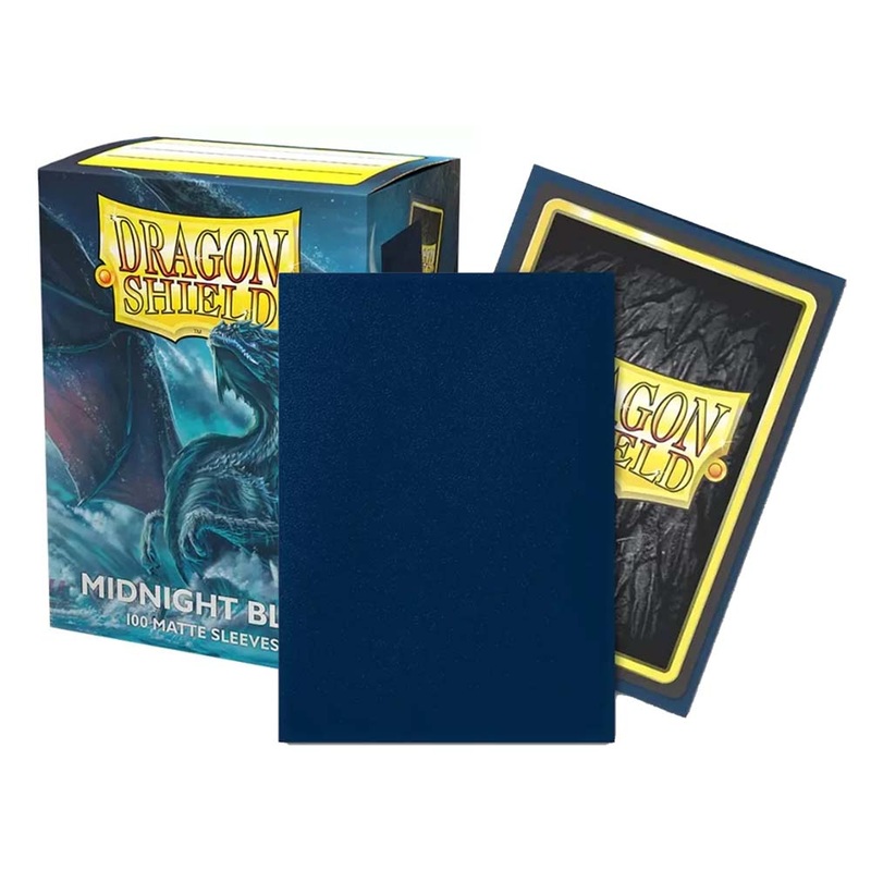 Dragon Shield AT-11057 Sleeves (100) Midnight Blue Matte