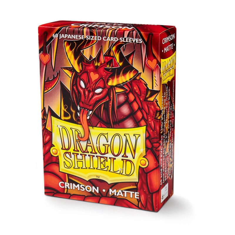 Dragon Shield AT-11121 JPN Sleeves (60) Crimson Matte