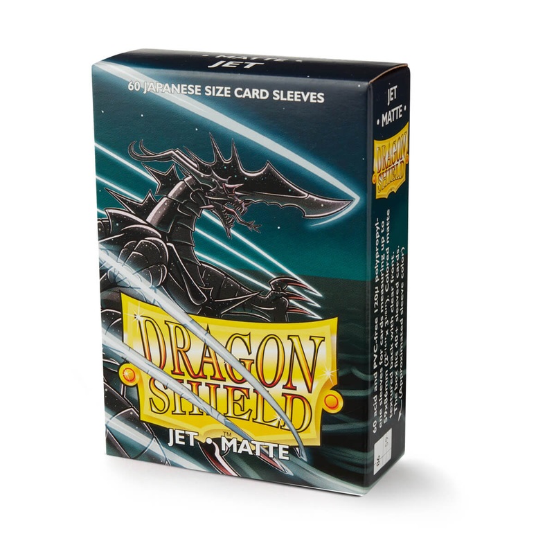 Dragon Shield AT-11124 JPN Sleeves (60) Jet Matte