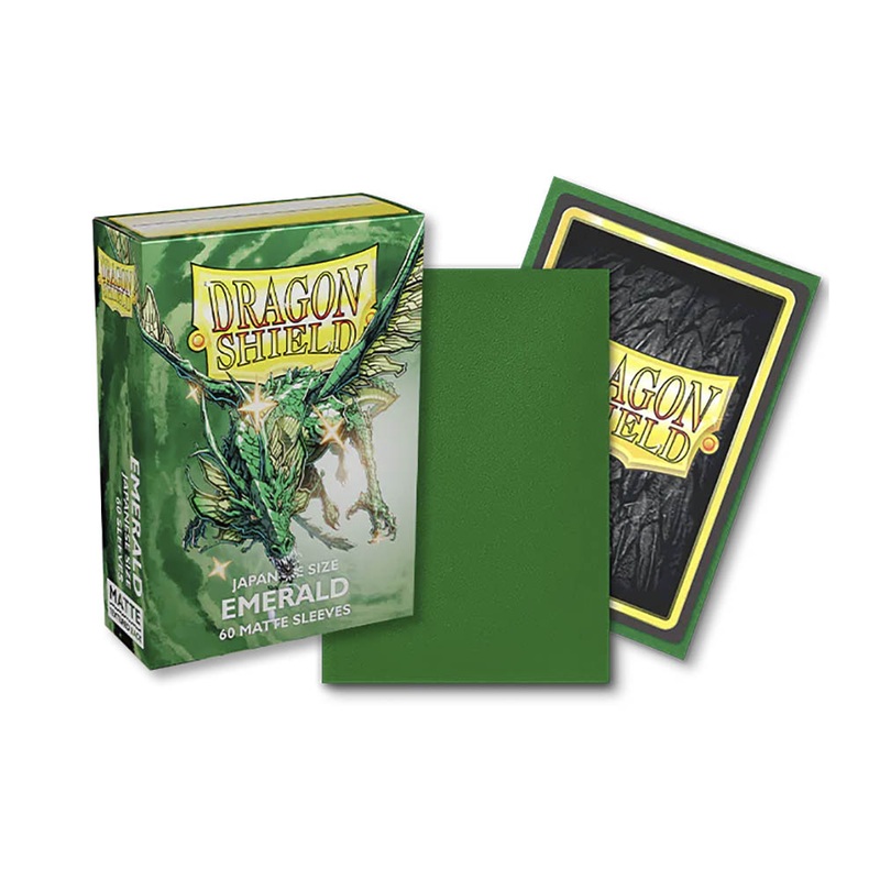 Dragon Shield AT-11136 JPN Sleeves (60) Matte Emerald