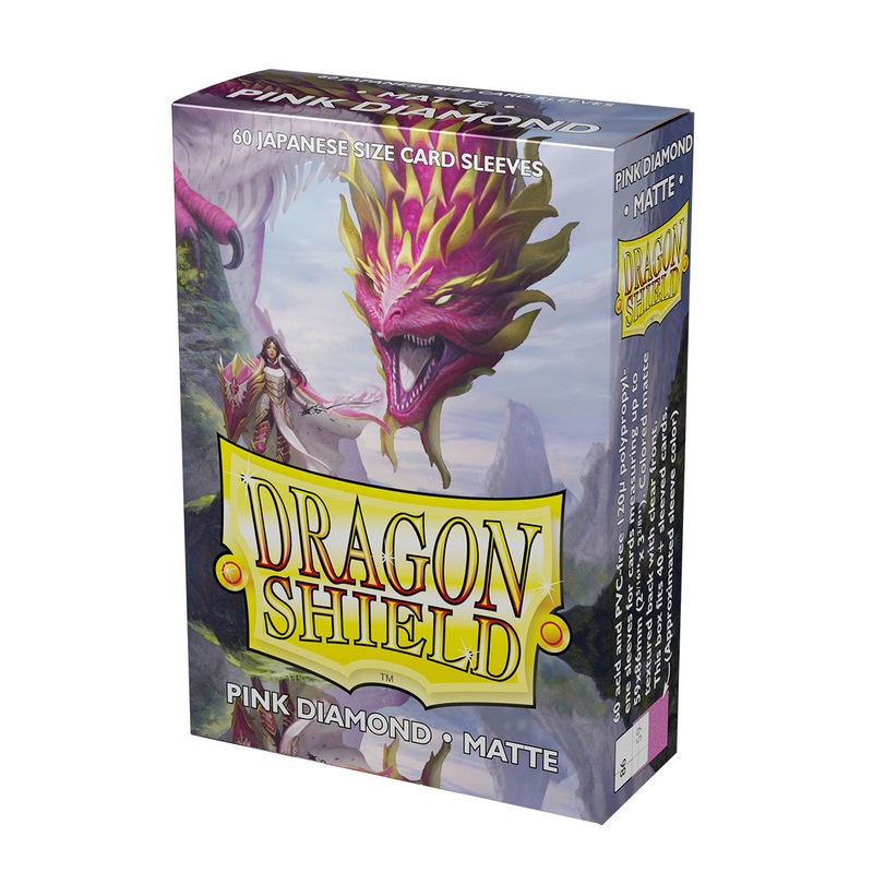 Dragon Shield AT-11139 JPN Sleeves (60) Pink Diamond
