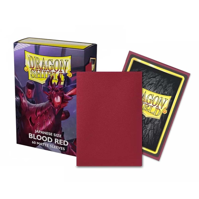Dragon Shield AT-11150 JPN Sleeves (60) Blood Red Matte