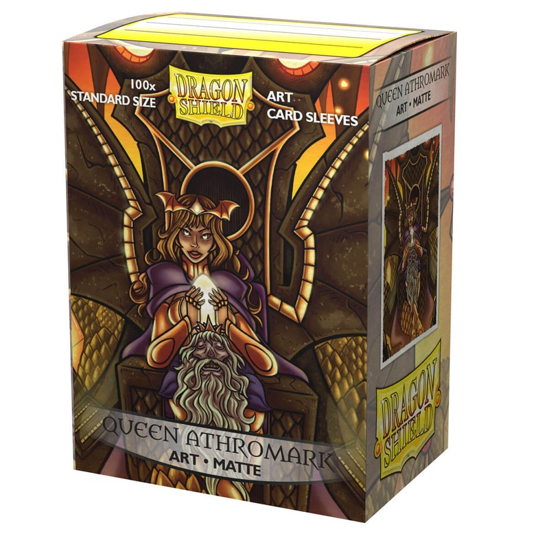Dragon Shield AT-12033 Sleeves (100) Queen Athromark 3 Matte Art