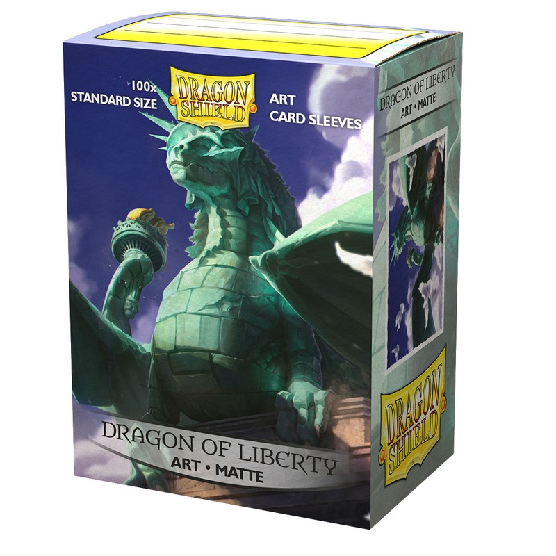 Dragon Shield AT-12052 Sleeves (100) Dragon of Liberty Matte Art