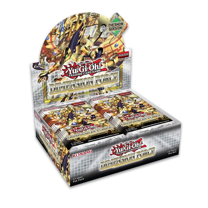 Konami DIFO Yu-Gi-Oh! Dimension Force Booster Box