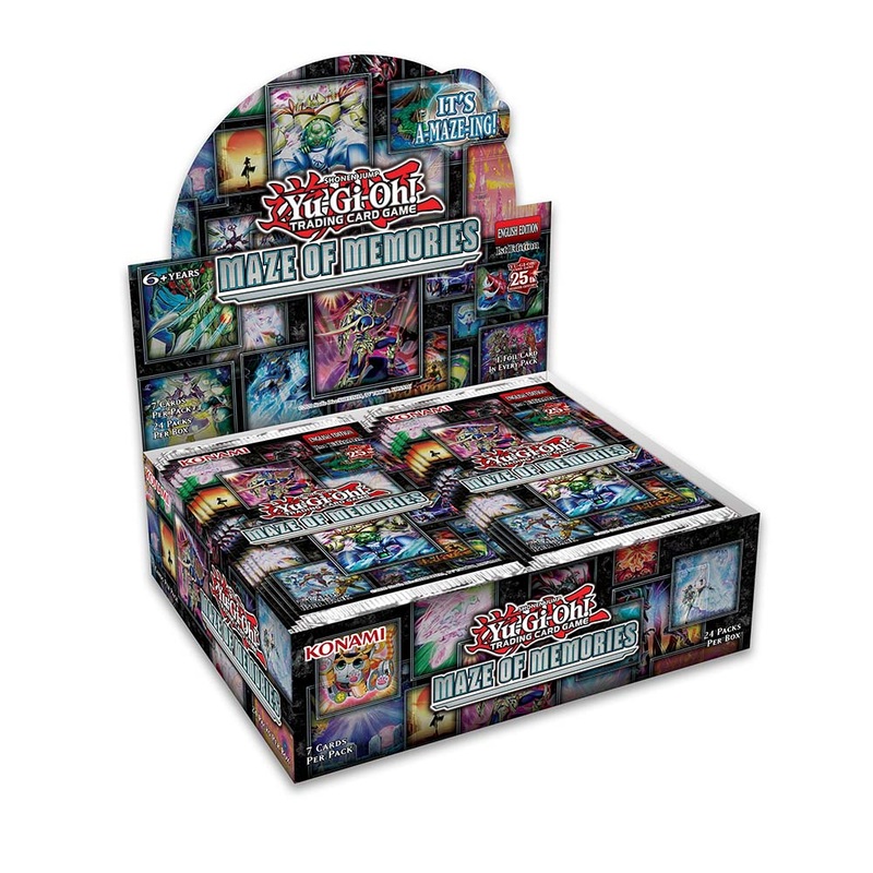 Konami MAZE Yu-Gi-Oh! Maze of Memories Booster
