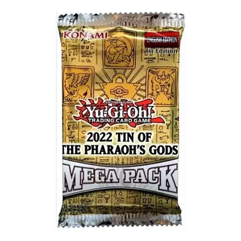 Konami MP22-B Yu-Gi-Oh! Mega Pack 2022 Pharaohs Gods Tin