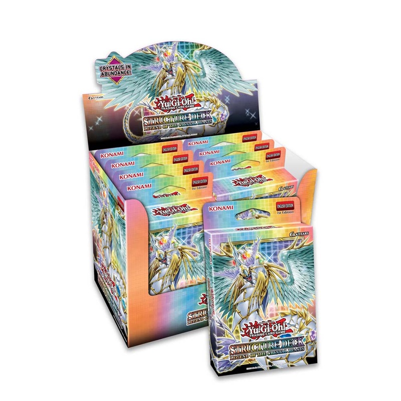 Konami SDCB Yu-Gi-Oh! Crystal Beast Structure Deck