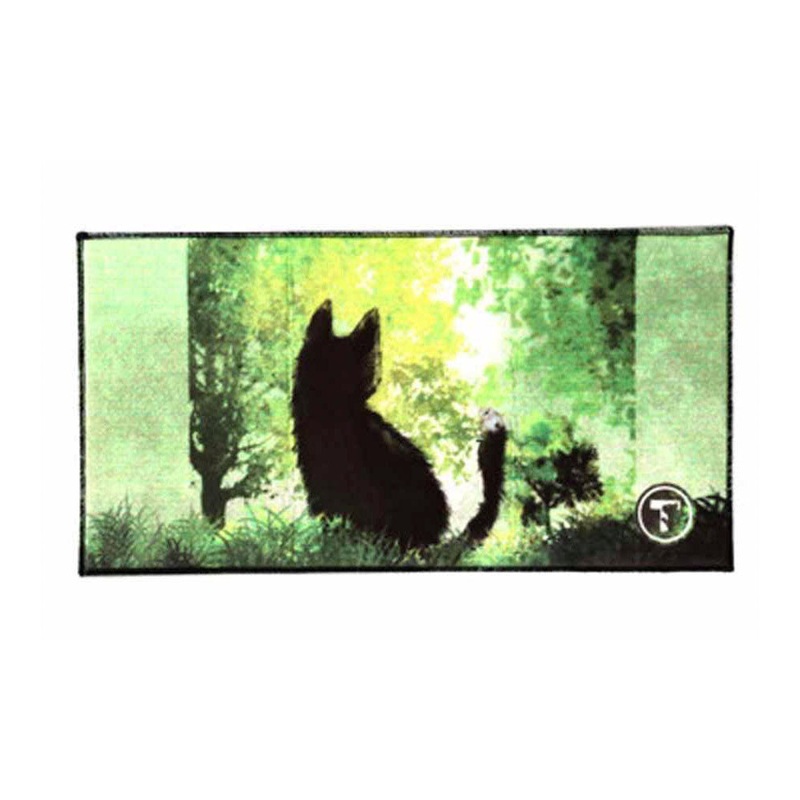 TOYGER FPA-BCB Fluffy Playmat Animal: Black Cat and Bird