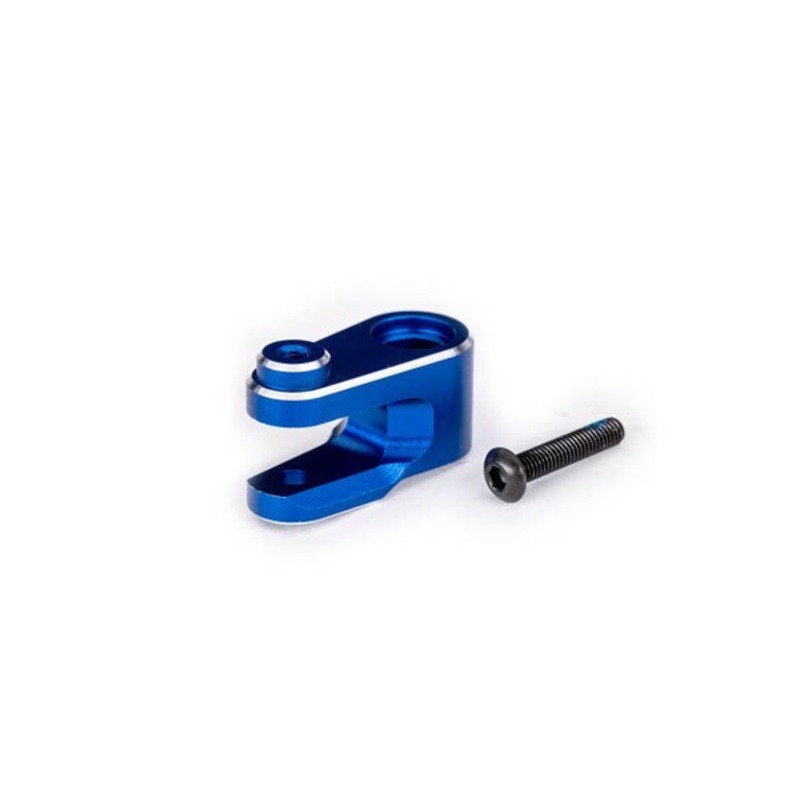 Traxxas 10247-BLUE Steering Servo Horn Alum Blue