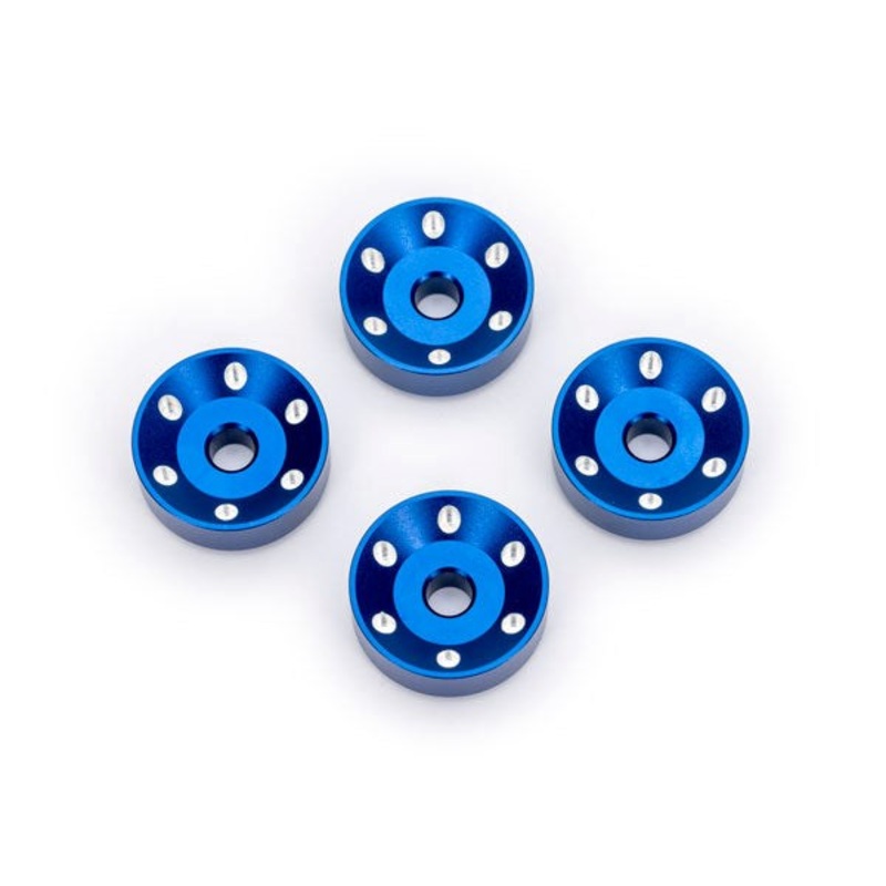 Traxxas 10257-BLUE Wheel Washers Alum Blue
