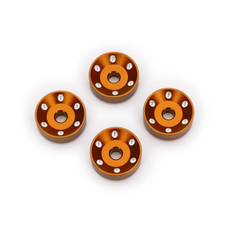 Traxxas 10257-ORNG Wheel Washers Alum Orange