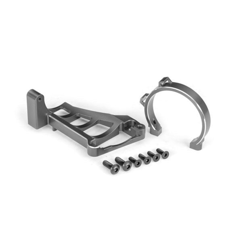 Traxxas 10262-GRAY Motor Mounts Gray Alum For 3483