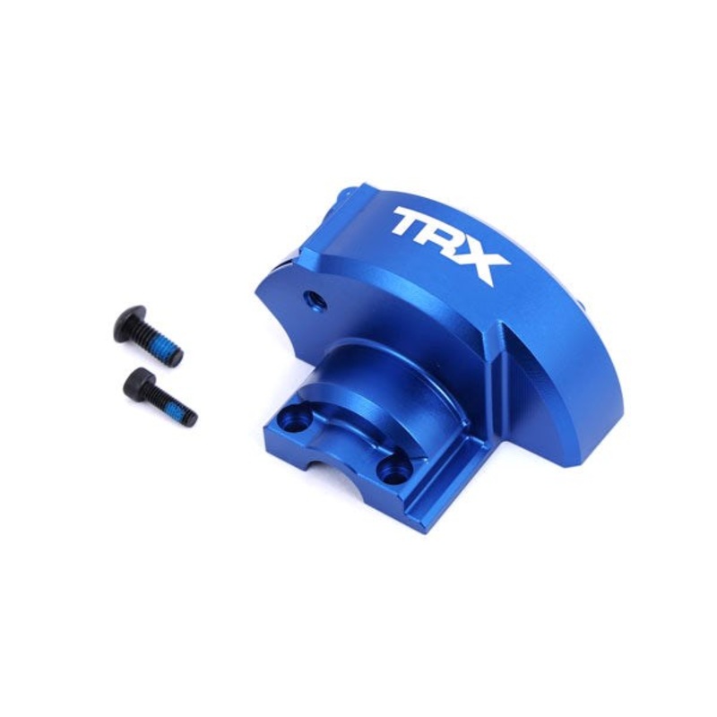 Traxxas 10287-BLUE Gear Cover Alum Blue