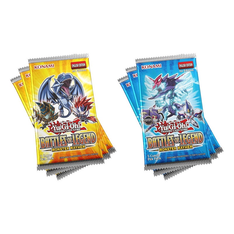 Konami BLMM-3TB Yu-Gi-Oh! Battle of Legend: Monster Mayhem Booster 3-Pack Tuckbox