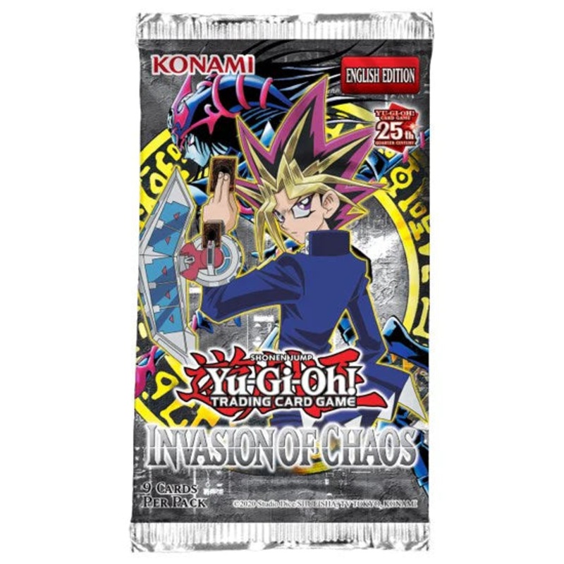 Konami LC25IOC Yu-Gi-Oh! Invasion of Chaos Booster Pack (25th Anniversary Edition)