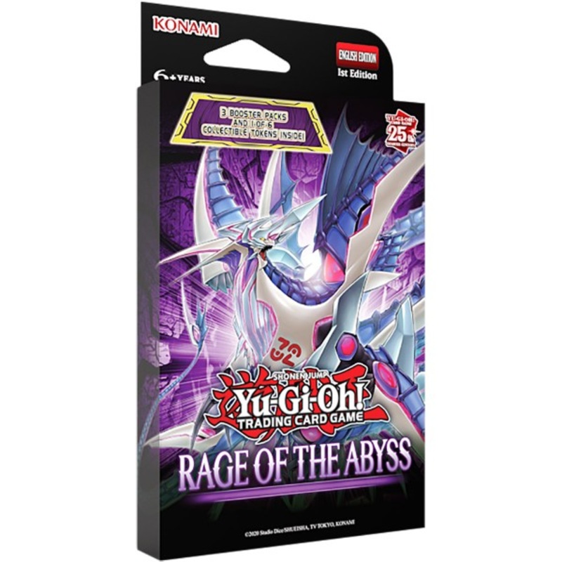 Konami ROTA-3TB Yu-Gi-Oh! Rage of the Abyss Booster 3-Pack Tuckbox