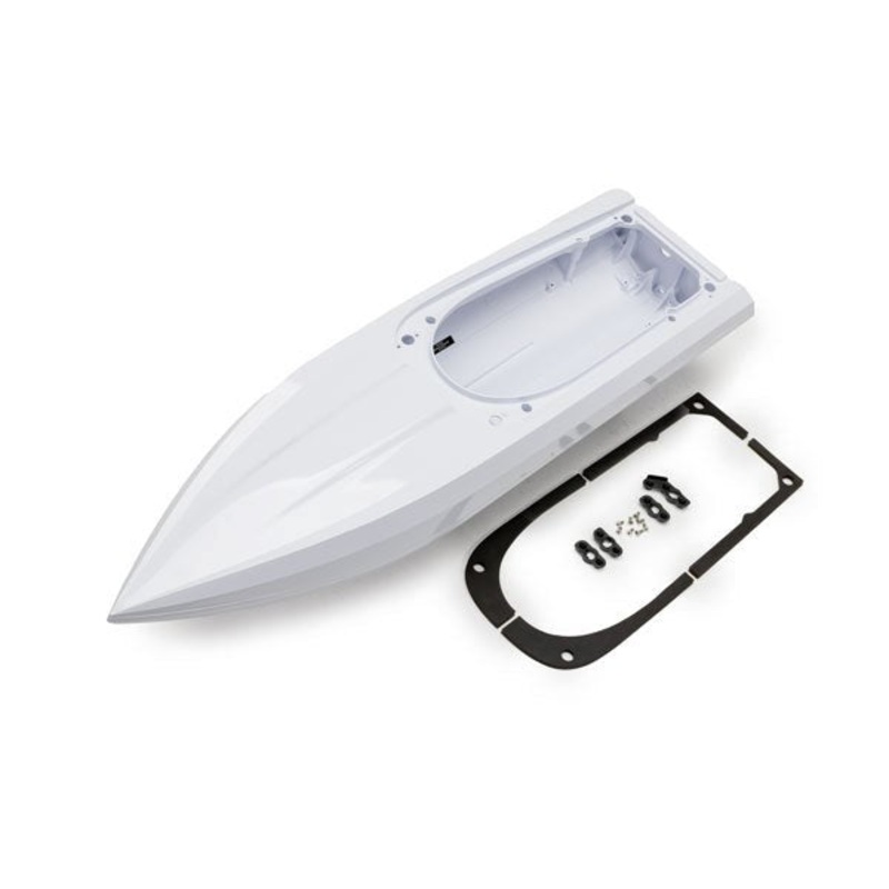 Traxxas 10615 Hull Disruptor White Assembly