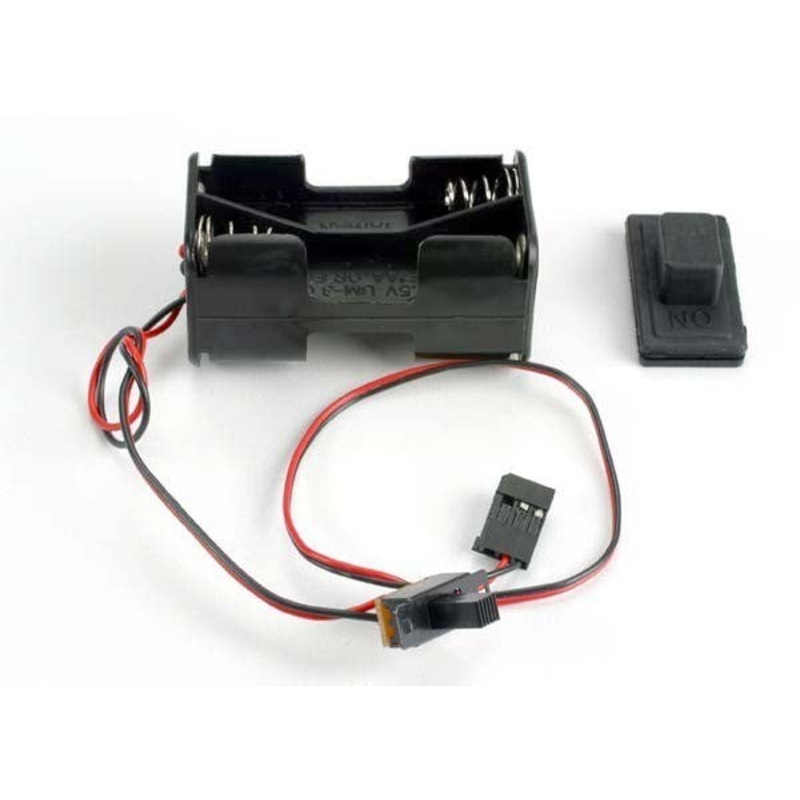 Traxxas 1523 – Battery holder/ switch/ cover