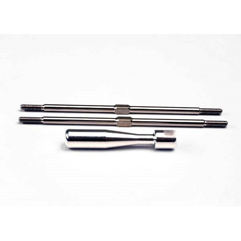 Traxxas 2339X – Turnbuckles Titanium 105Mm (2)/ Billet Aluminum Wrench