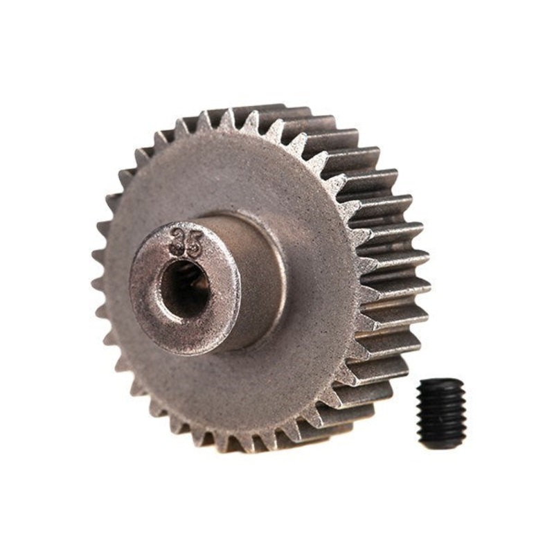 Traxxas 2435 – Gear 35-T pinion (48-pitch) (fits 3mm shaft)/ set screw