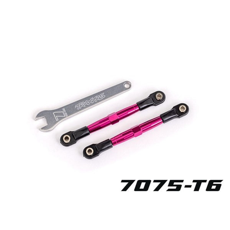 Traxxas 2445P TOE LINKS FRONT PINK