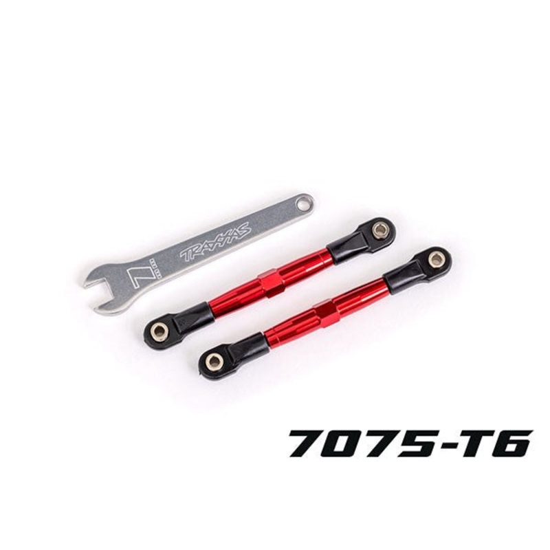 Traxxas 2445R TOE LINKS FRONT RED