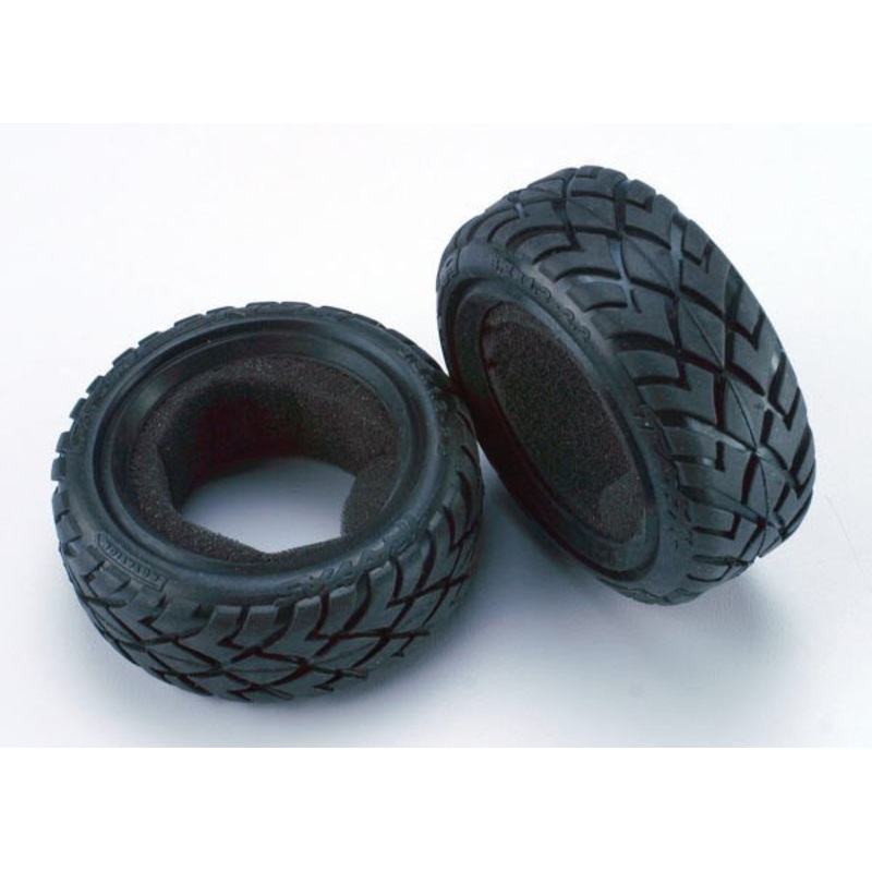 Traxxas 2479 – Tires Anaconda 2.2 (Wide Front) (2)/Foam Inserts (Bandit) (soft compound)
