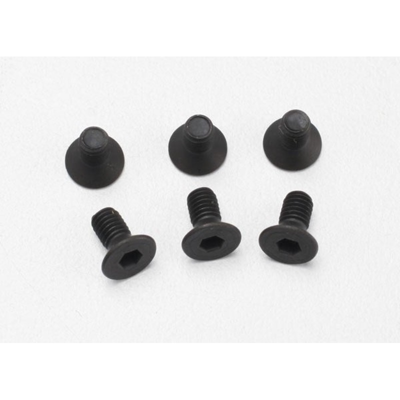 Traxxas 2534 – Screws 3x6mm countersunk machine (6) (hex drive)