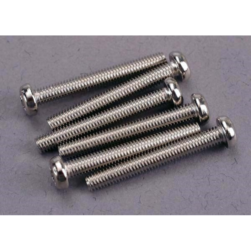 Traxxas 2567 – Screws 3x23mm roundhead machine (6)