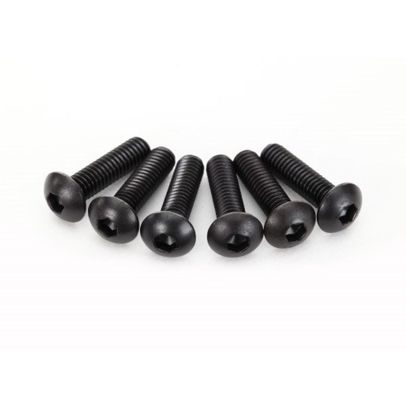 Traxxas 2594 – Screws 4x15mm button-head machine (hex drive) (6)