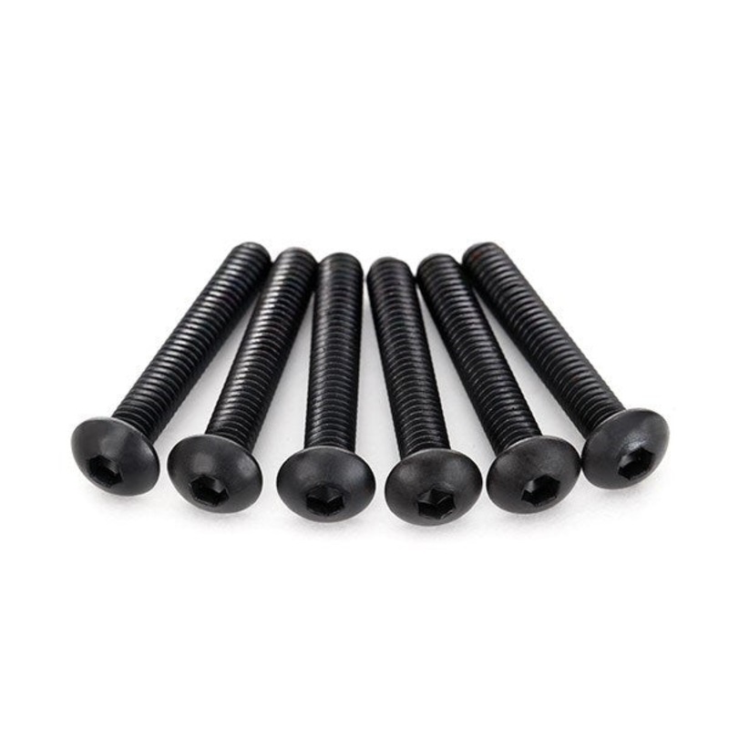 Traxxas 2596 – Screws 4x25mm button-head machine (hex drive) (6)