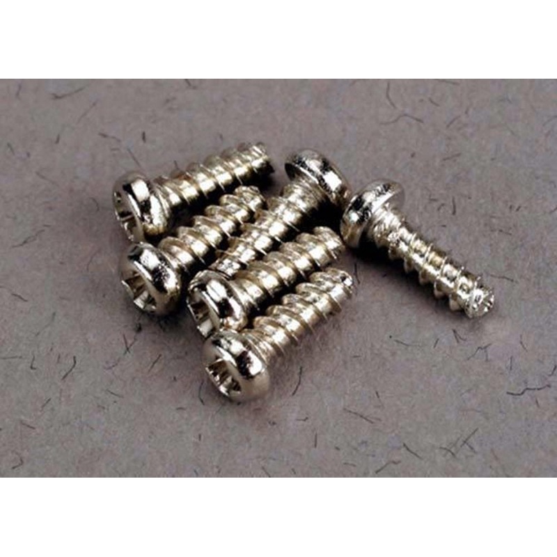 Traxxas 2674 – Screws 2X6Mm Roundhead Self-Tapping (6)