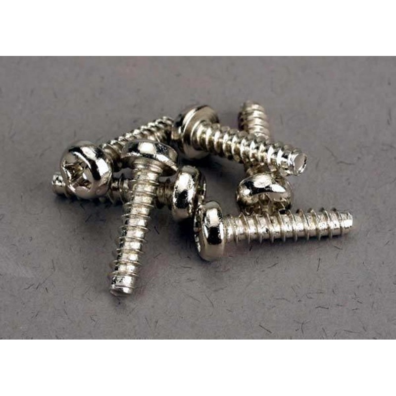 Traxxas 2676 – Screws 3X12Mm Roundhead Self-Tapping (6)
