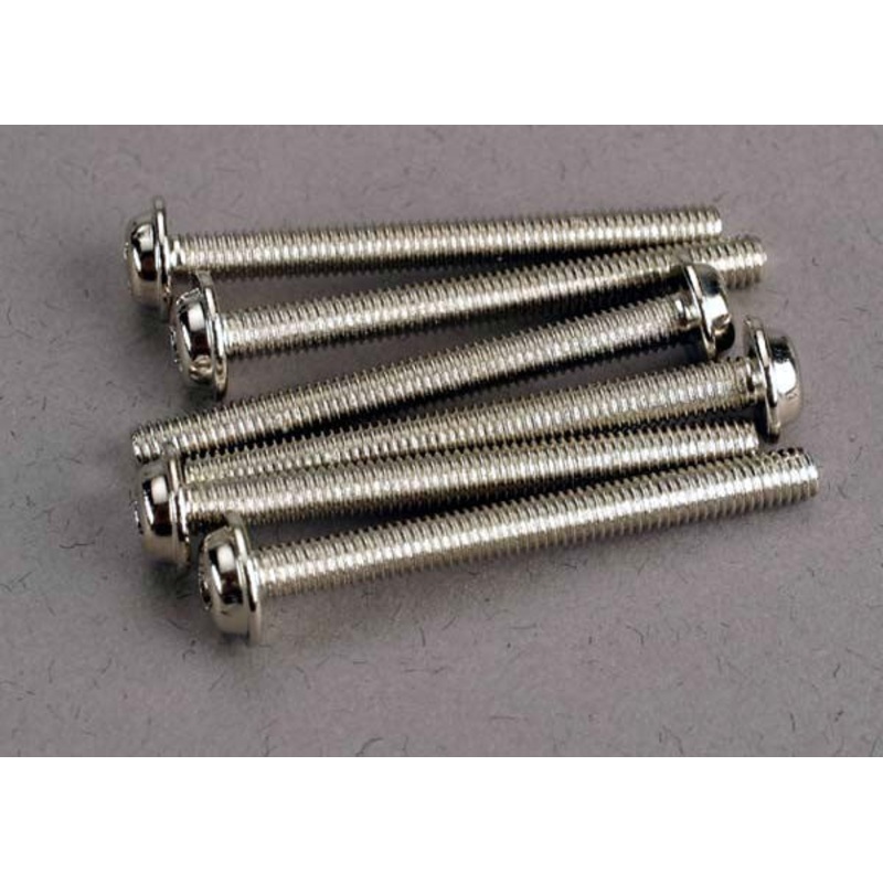 Traxxas 3196 – Screws 3x30mm washerhead machine (6)