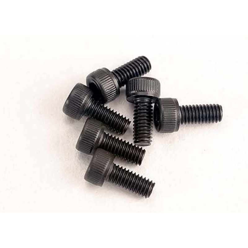 Traxxas 3215 – Screws 2.5x6mm cap-head machine (hex drive) (6)