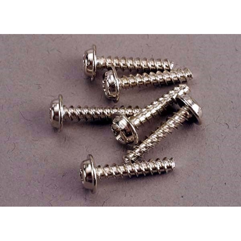 Traxxas 3288 – Screws 3X15Mm Washerhead Self-Tapping (6)