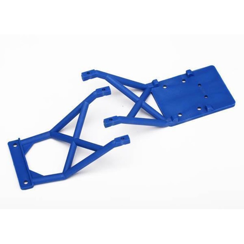 Traxxas 3623X – Skid Plates Front & Rear (Blue)