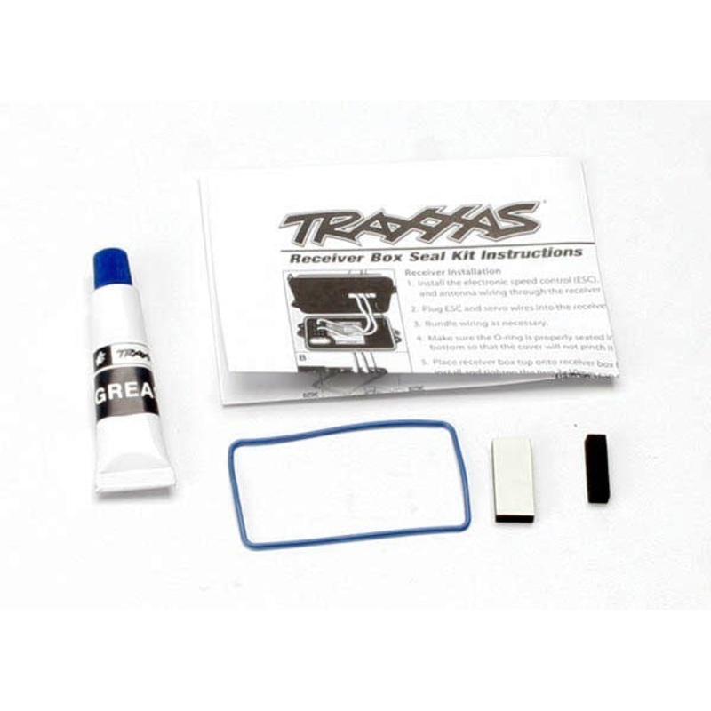 Traxxas 3629 – Seal kit receiver box (includes o-ring seals and silicone grease)