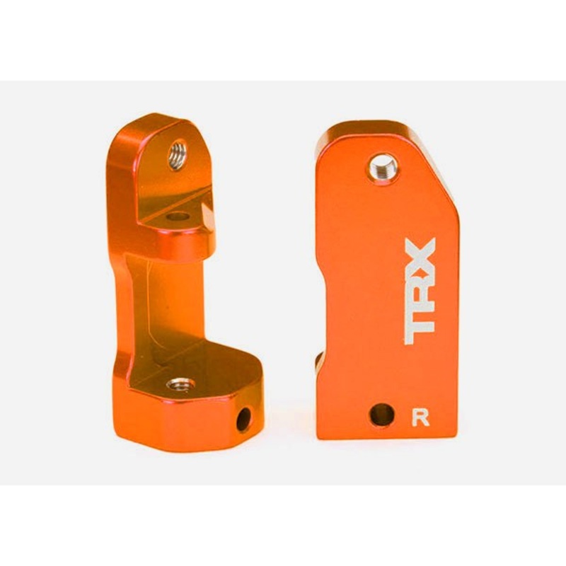 Traxxas 3632T CASTER BLOCK ALUMINUM ORANGE 30D