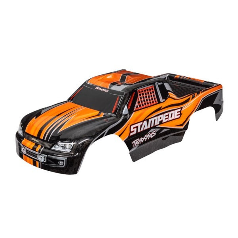 Traxxas 3651T STMP BODY ORANGE