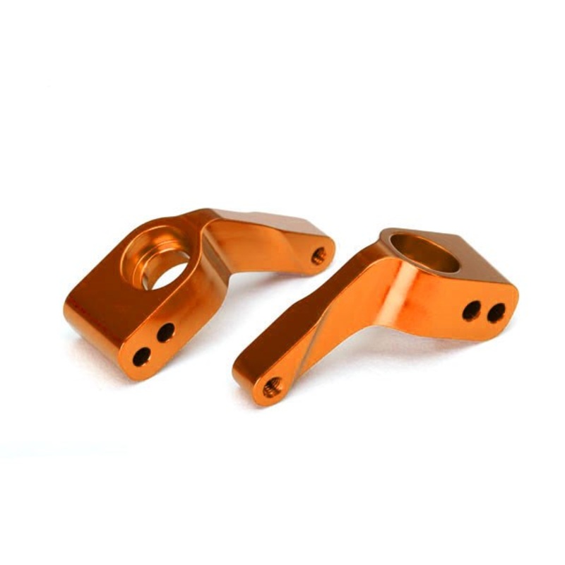 Traxxas 3652T STUB AXLE CARRIER ALUMINUM ORANGE