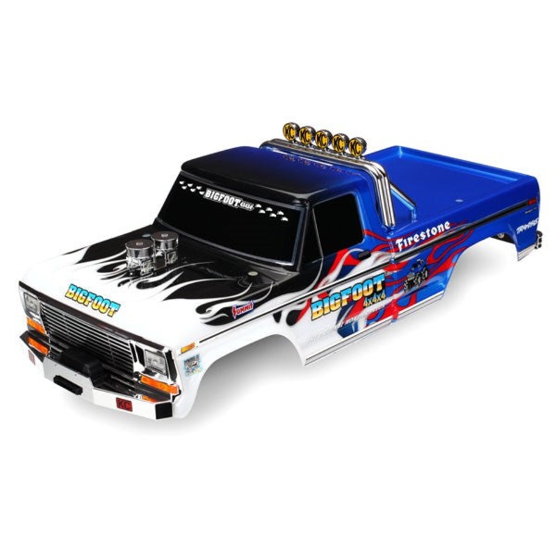 Traxxas 3653 BODY BIGFOOT FLAME DECAL APPLD